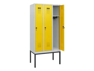 schoollocker,HxBxD 1950x900x500mm,3vak,vak B 300mm,draaigrendel - 1
