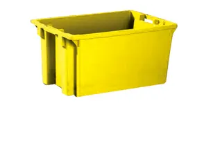 Draaistapelbak Pp 300x600x400mm 50l Geel - 2