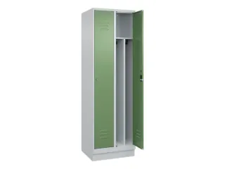 locker voor scheiding van kleding,HxBxD 1950x600x500mm,2vak - 2