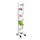 Folderrek Voor 4xa4 4 Acrylglas Houders 1600x300x350mm Staal