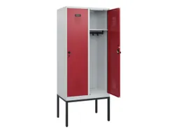 schoollocker,HxBxD 1950x800x500mm,2vak,vak B 400mm,draaigrendel