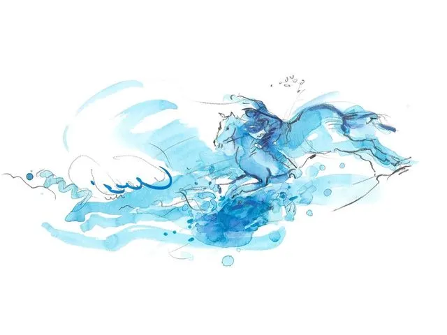 Aquarel marker Faber-Castell Albrecht Dürer 247 indanthreen blauw