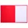 Elastomap zonder klep glanskarton 355gm² - A4-Rood