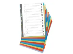 Tabbladen Exacompta A4 11-Gaats Forever 12-Delig Assorti Pp