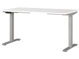 Elektrisch ihv bureau,HxBxD 720-1200x1400x800mm,blad wit