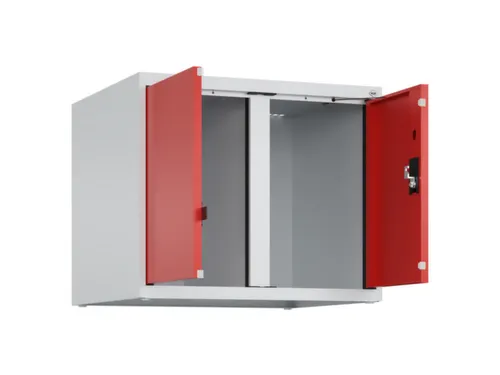 opzetkast,v. locker voor scheiding van kleding,2vak.,vak B 300mm