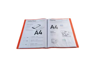 Showalbum PP 40 tas A4 rood - 4