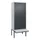 PBM-locker met bank,HxBxD 2120x800x815mm,2vak,vak B 400mm,draaigrendel