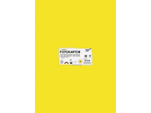 Fotokarton Folia 300gr 50x70cm 14 banaangeel