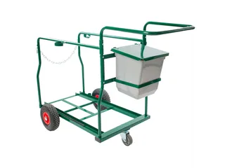 Containerkar voor 2x 120 Liter Container Groen - 2