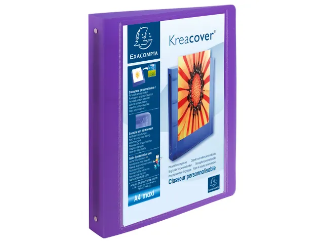 Panoramaringband Kreacover A4+ 40mm Pp 4r Assorti