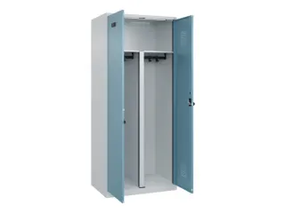 PBM-locker,HxBxD 1850x800x500mm,2vak,vak B 400mm,draaigrendel - 1