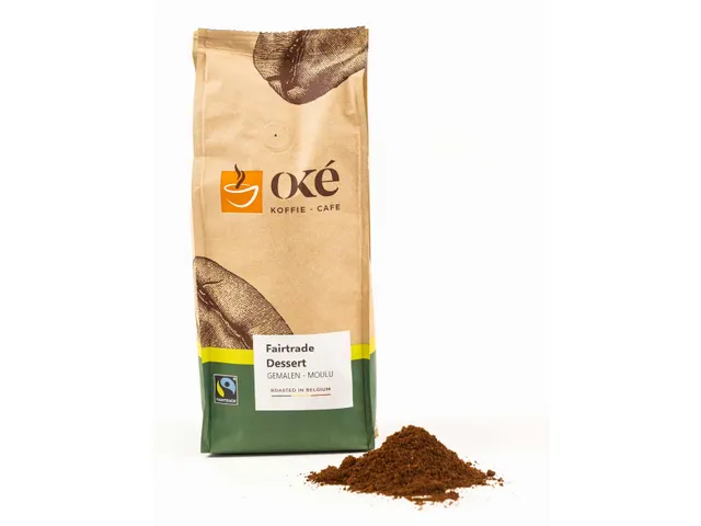 OKE Koffie gemalen koffie Fairtrade Dessert zak van 250g