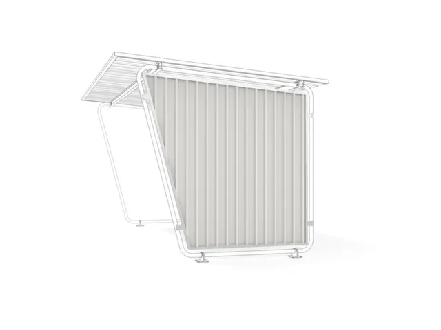 Zijwand,V. Overdekte Fietsenstalling,Aanbouw Rechts