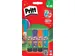 Stick Fun Colors lijmstift 10 gram, blister 4 stuks