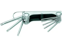 SCL 43 TX-80 Inbussleutelset in clip 8-delig TX T9-T40