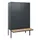 Dubbeldekse dekenkist,HxBxD 1950x1200x815mm,4x2vak.,vak B 300mm