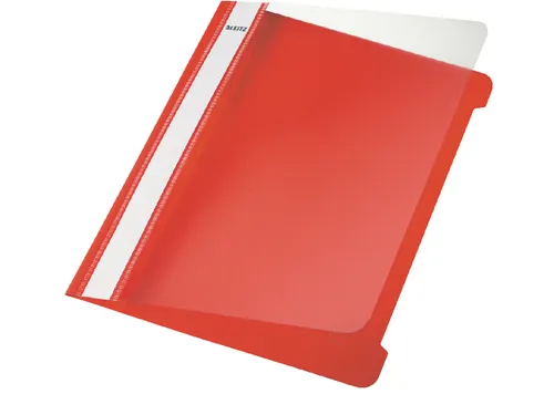 Snelhechter Leitz standaard A5 PVC rood