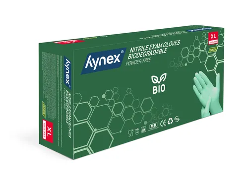 Handschoen Hynex nitril XL groen 3.5gr 100 stuks