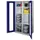 Materiaalkast Scheidingswand 1950x1000x600mm 6legborden Ral5010