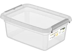 Donau Home Voedseldoos 1,5 Liter transparant kunststof