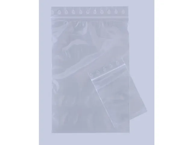 Sachet zip 50µm Transparent 70x100mm