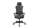chaise de bureau pivotante,Mécan. synchrone,a. accoudoirs,appui-tête