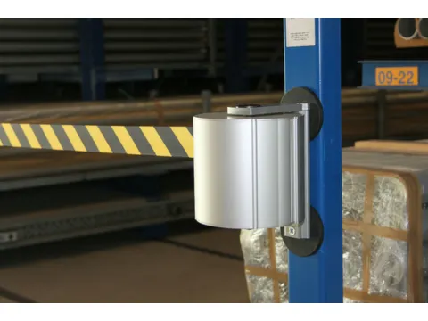 Afzetsysteem Magnetisch L 20m Magneetbevestiging Geel/Zwart