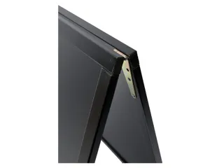 Stoepbord Securit 550x850x30mm zwart hout - 2