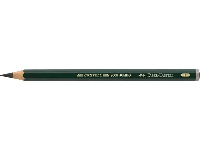 Crayon Faber Castell 9000 Jumbo 6B