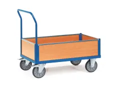 Fetra Bakwagens 2561 600kg 1000x600mm Hout Ral5007