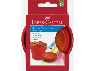 Watercup Faber-Castell Clic & Go roze / oranje - 1