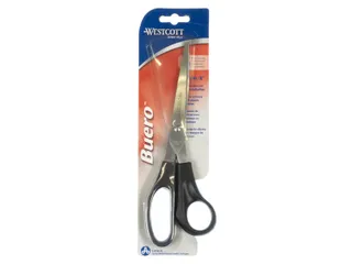Kantoorschaar Westcott 210mm met kunststof grip rvs - 5