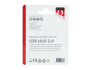 Quantore USB-stick 2.0 128GB Zwart - 3