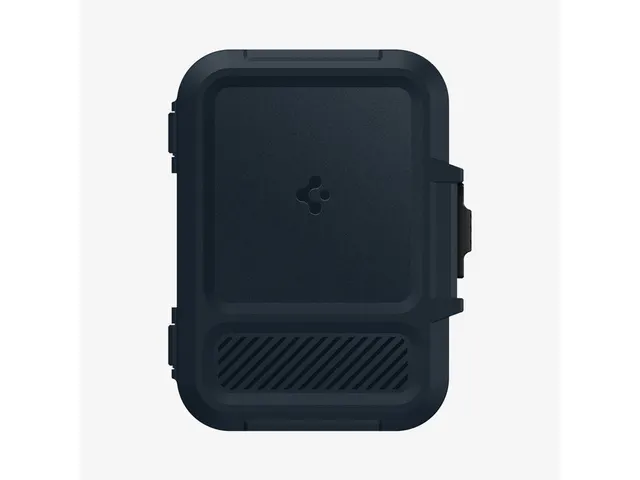 Spigen AFA08526 iPhone Lock Fit MagFit Wallet MagSafe Metal Slate