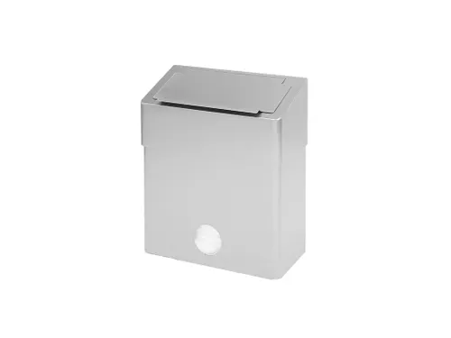 Hygiënebak 6 Liter RVS met anti-fingerprint coating