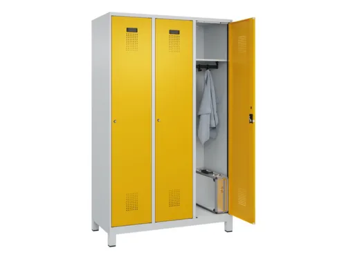 locker,HxBxD 1950x1200x500mm,3vak,vak B 400mm,cil.-slot,voeten
