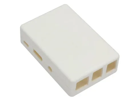 Behuizing Voor Raspberry PI B - WIT - Voor Raspberry PI B+, 2B En 3B
