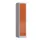 Lockerkast 1800x415x500mm 1x5 vakken cilinderslot, sokkel, RAL3000
