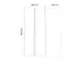 locker,HxBxD 1850x800x500mm,2vak,vak B 400mm,cil.-slot,staand op vloer