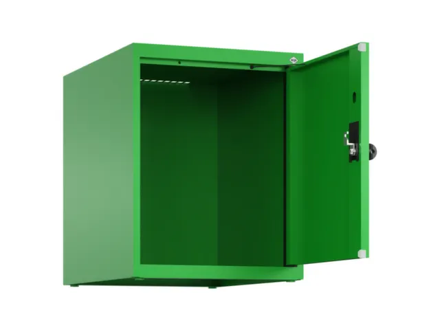 opzetkast,v. locker,1vak.,vak B 400mm,HxBxD 500x400x500mm,draaigrendel