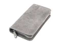 Etui Alassio hunterleer grijs 17x8x2,5cm