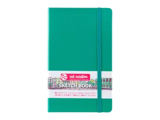 Schetsboek Talens Art Creation 80 vel 140gr 130x210mm woudgroen - 1