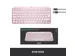 Toetsenbord FR AZERTY Bluetooth Roze 295.99x131.95x20.97mm