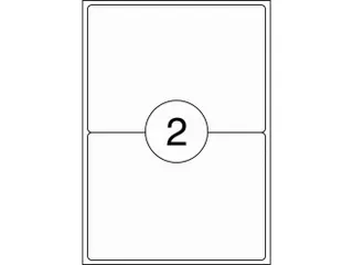 Etiket Rillstab 199.1x143.5mm Wit - 2