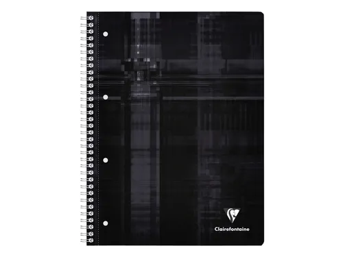 Collegeblok Clairefontaine Studium A4+ ruit 5x5mm 4-gaats 80 pagina's
