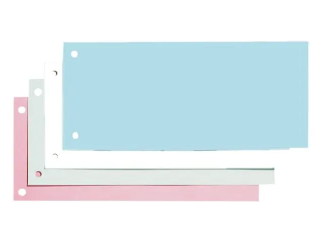 Scheidingsstrook Oxford smal 240x105mm 190gr assorti