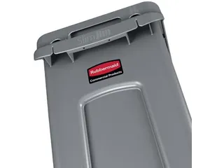 Rubbermaid afvalcontainer Slim Jim 87 liter grijs - 8