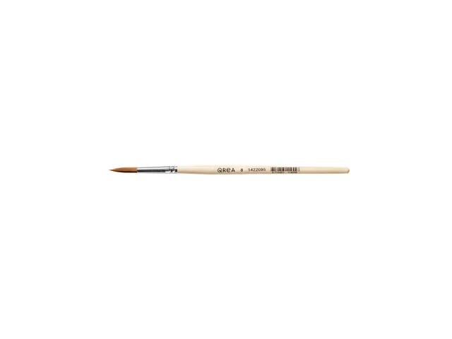 Penseel Qrea synthetisch haar nr 8 breedte 5,5mm
