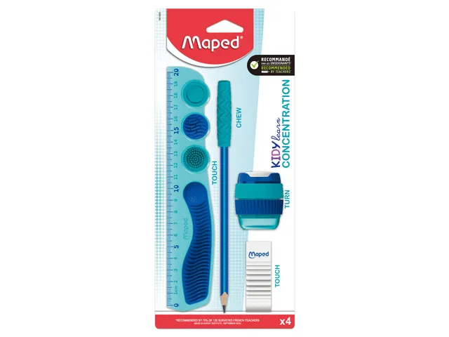 Maped Tekenset Kidy Learn Concentration 4-delig